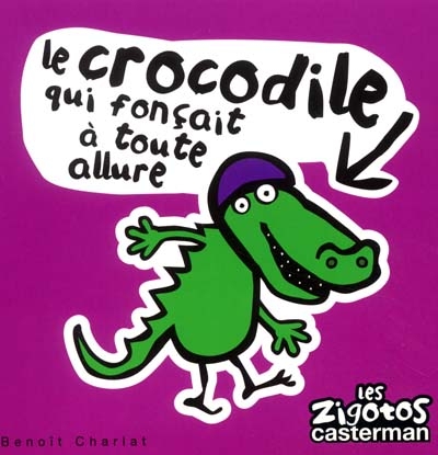 Le crocodile qui fonçait à toute allure