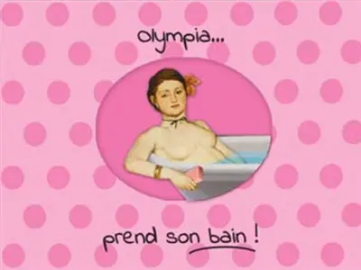 Olympia... prend son bain !