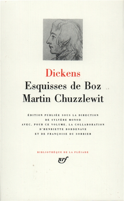 Oeuvres. Vol. 8. Esquisses de Boz. Martin Chuzzlewit