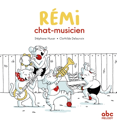 Rémi : chat-musicien