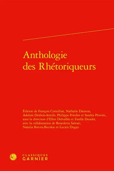 Anthologie des rhétoriqueurs