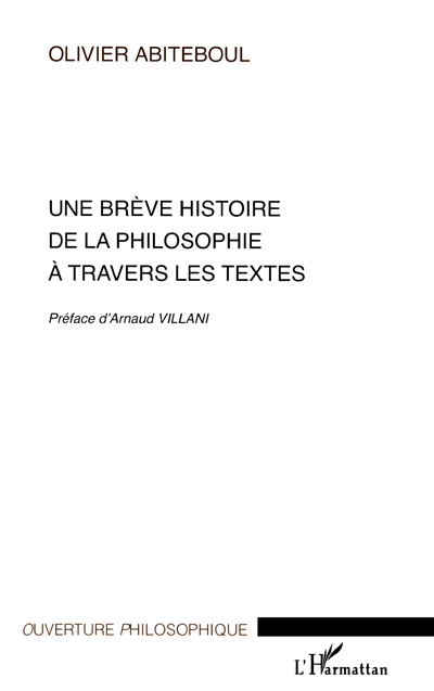 Une brève histoire de la philosophie à travers les textes