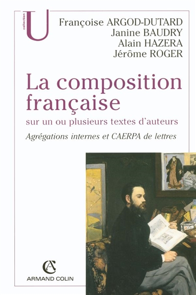 La composition française sur un ou plusieurs textes d'auteurs : agrégations internes et CAERPA de lettres