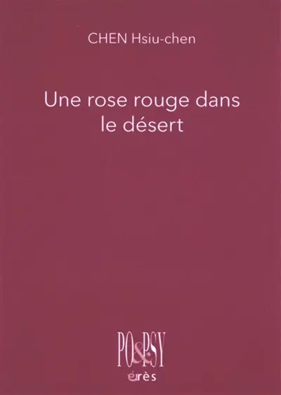 Une rose rouge dans le désert