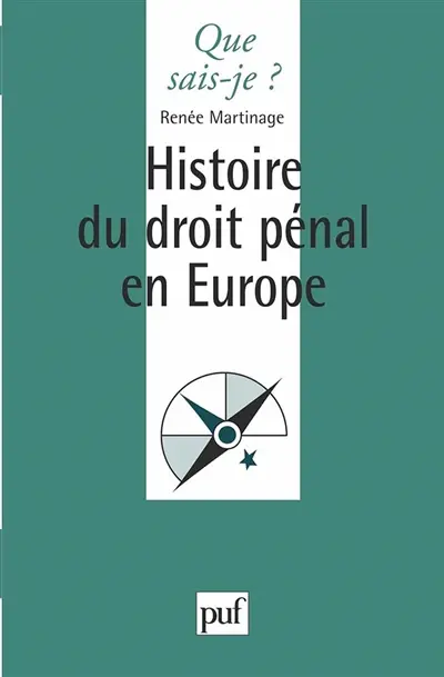 Histoire du droit pénal en Europe