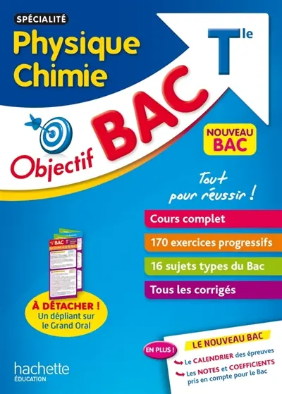 Physique chimie terminale spécialité : nouveau bac