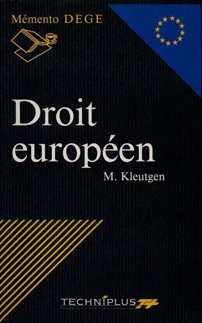 Droit européen