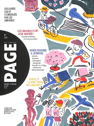 Page des libraires, n° 221. Les libraires font leur rentrée !
