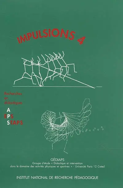 Impulsions : recherches en didactique des APS, de l'EPS, des STAPS. Vol. 4