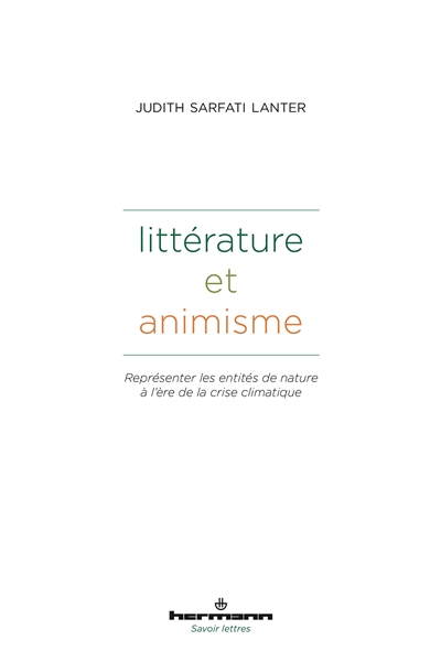 Littérature et animisme :...