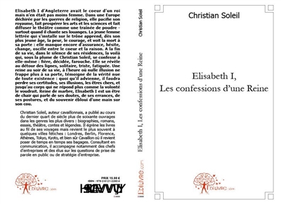 Elisabeth i, les confessions d'une reine