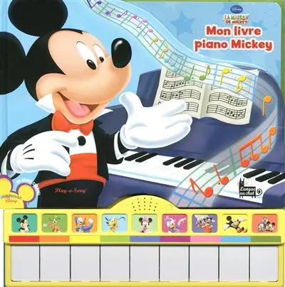 Mon livre piano Mickey