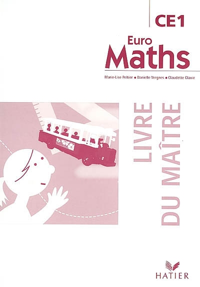 Euro maths, CE1 : livre du maître