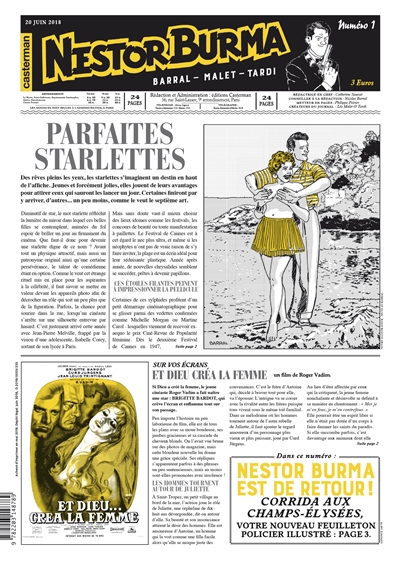 Nestor Burma : corrida aux Champs-Elysées, n° 1