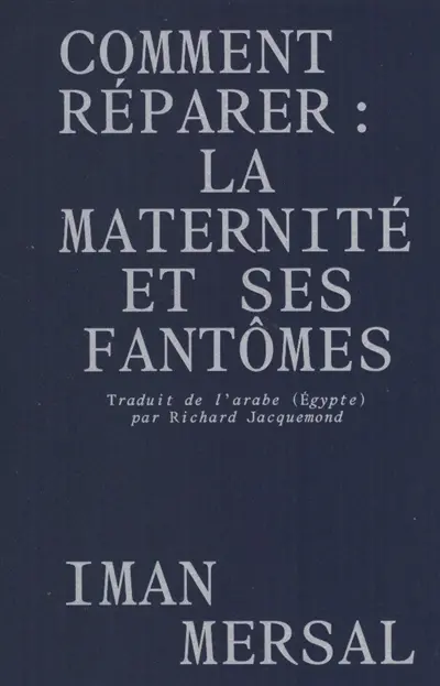 Comment réparer : la maternité et ses fantômes