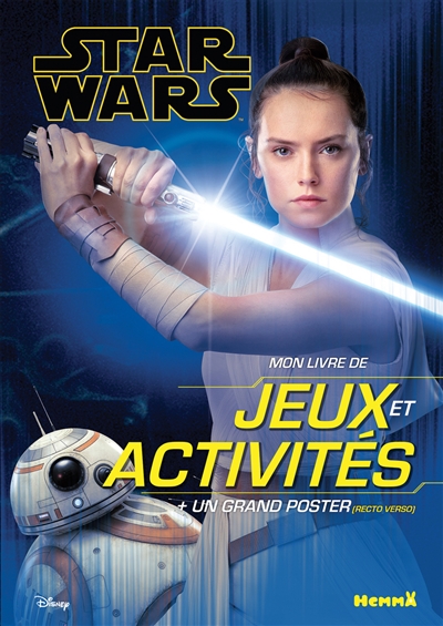 Star Wars : mon livre de jeux et activités + un grand poster (recto verso)