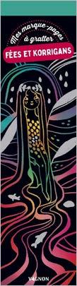 Fées et korrigans : mes marque-pages à gratter