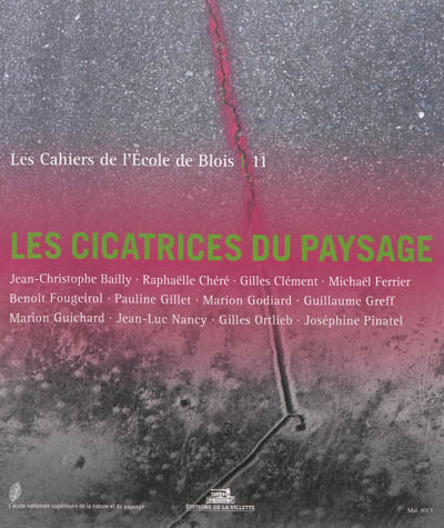 Cahiers de l'Ecole de Blois (Les), n° 11. Les cicatrices du paysage