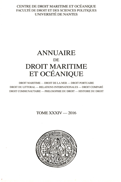 Annuaire de droit maritime...