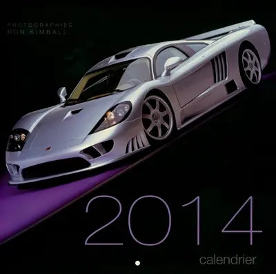 Calendrier mural : automobiles 2014