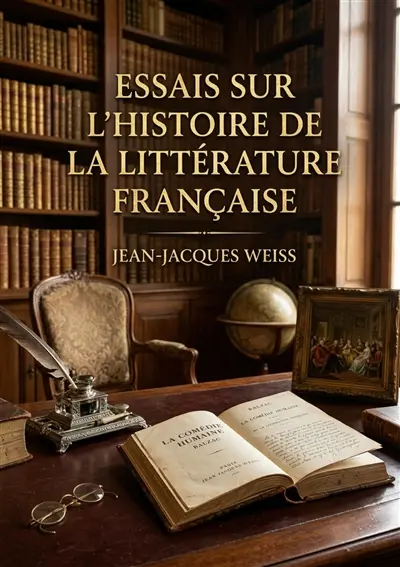 Essais sur l'histoire de la littérature française : Une analyse de l'esprit français à travers ses lettres, offrant des portraits littéraires et des réflexions sur l'histoire.
