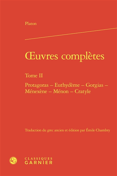 Oeuvres complètes. Vol. 2