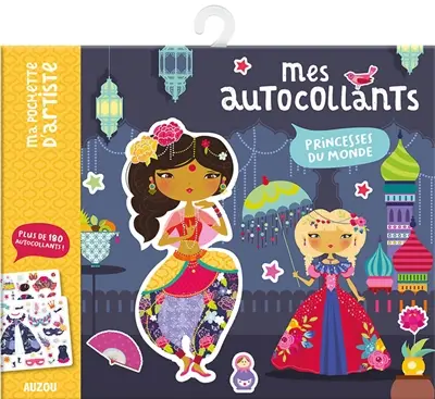 Princesses du monde : mes autocollants