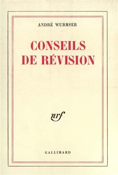 Conseils de révision