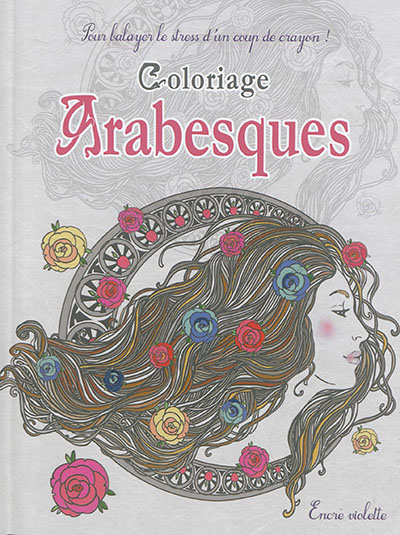 Arabesques : coloriage : format compact