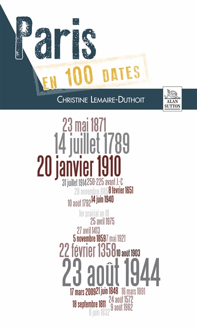 Paris en 100 dates
