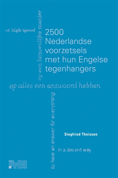 2.500 Nederlandse voorzetsels met hun Engelse tegenhangers