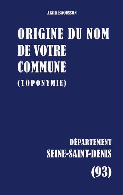 Origine du nom de votre...