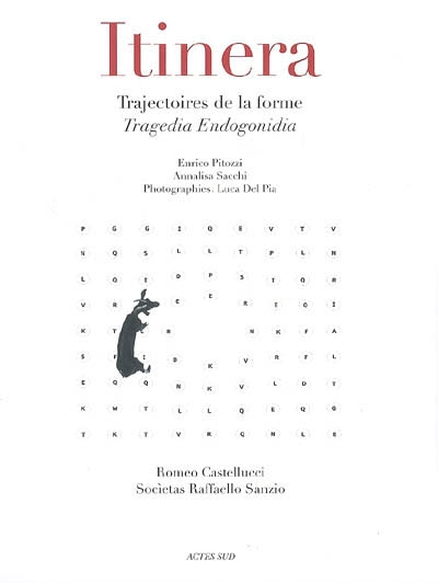 Itinera : trajectoires de la forme, Tragedia Endogonidia : Romeo Castellucci, Societas Raffaello Sanzio