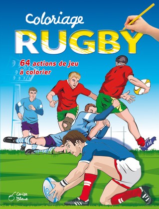 Rugby : coloriage