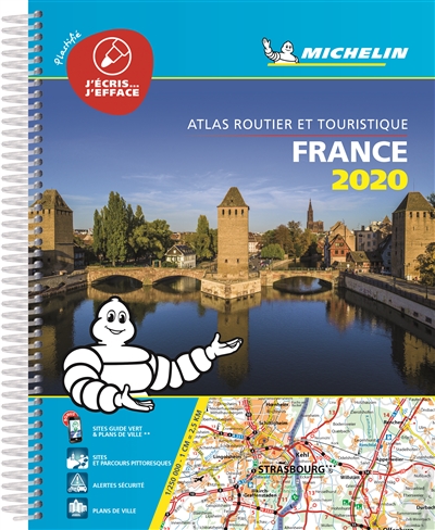 France 2020 : atlas routier et touristique : plastifié. France 2020 : tourist and monitoring atlas. France 2020 : Strassen- und Reiseatlas