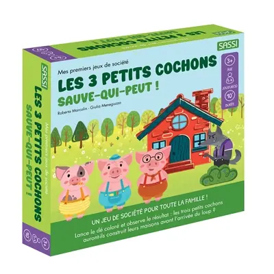 Les 3 petits cochons : sauve-qui-peut !