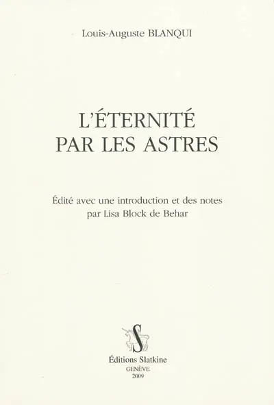 L'éternité par les astres