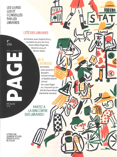 Page des libraires, n° 226. L'été des libraires