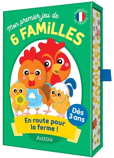 En route pour la ferme ! : mon premier jeu de 6 familles