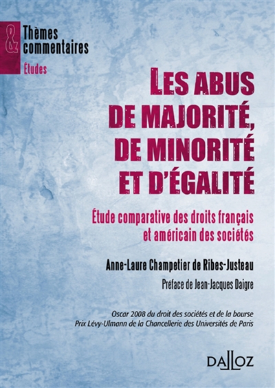 Les abus de majorité, de...