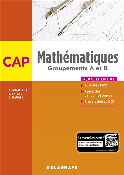 Mathématiques CAP, groupements A et B