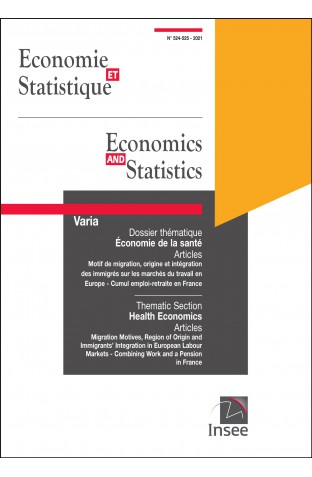 Economie et statistique, n° 524-525. Economie de la santé