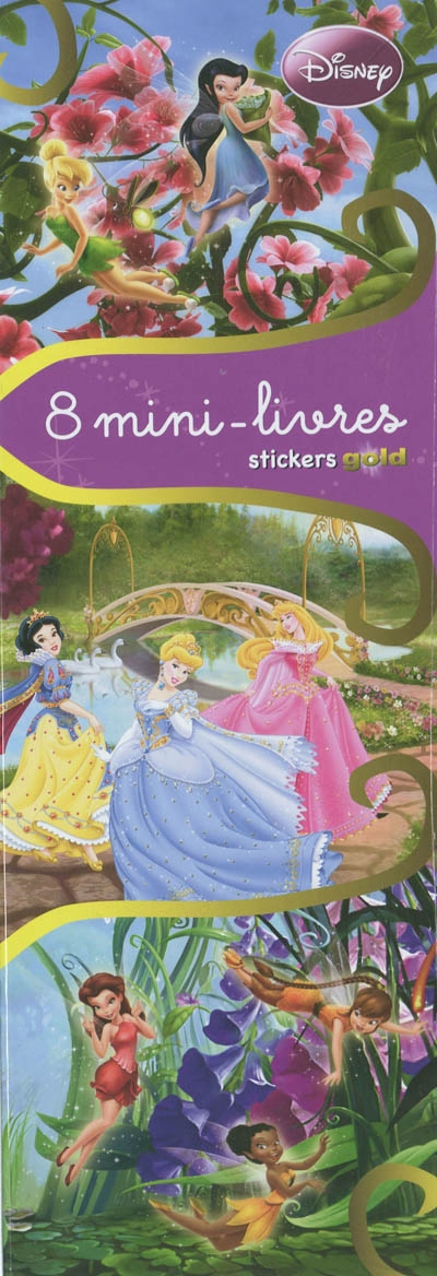 8 mini-livres Disney : les fées, les princesses