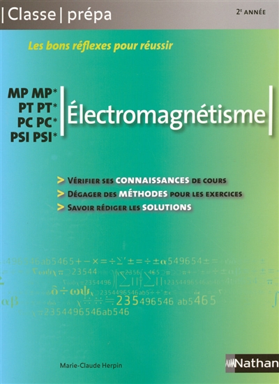 Electromagnétisme MP-MP* PT-PT* PC-PC* PSI-PSI*