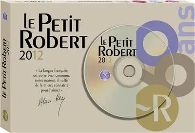 Le Petit Robert 2012 : CD-ROM PC