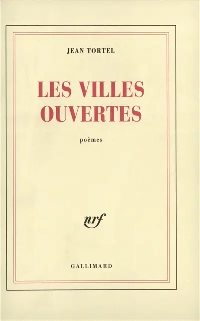 Les villes ouvertes