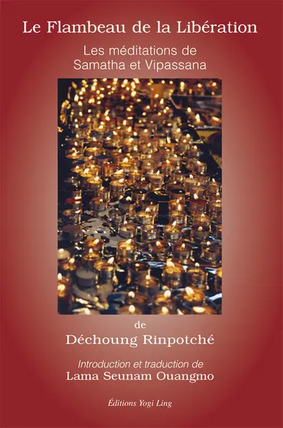 Le flambeau de la libération : commentaire du calme mental et de la vue pénétrantre : les méditations de samatha et vipassana
