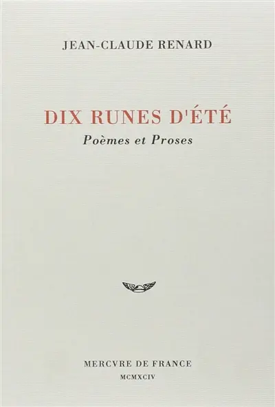 Dix runes d'été