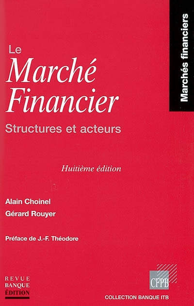 Le marché financier : structures et acteurs