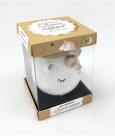 Ma bougie licorne magique et bienfaisante